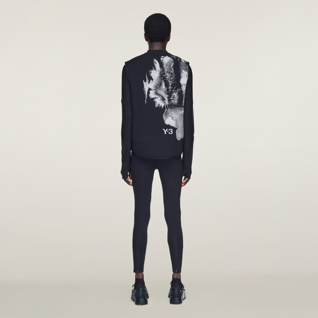 Veste sans manches de running Y 3 - vue 3