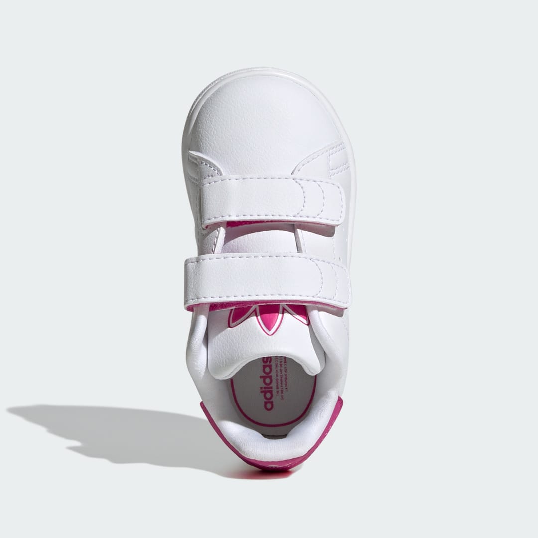 Adidas Stan Smith sneaker Cloud White / Cloud White / Semi Lucid Fuchsia