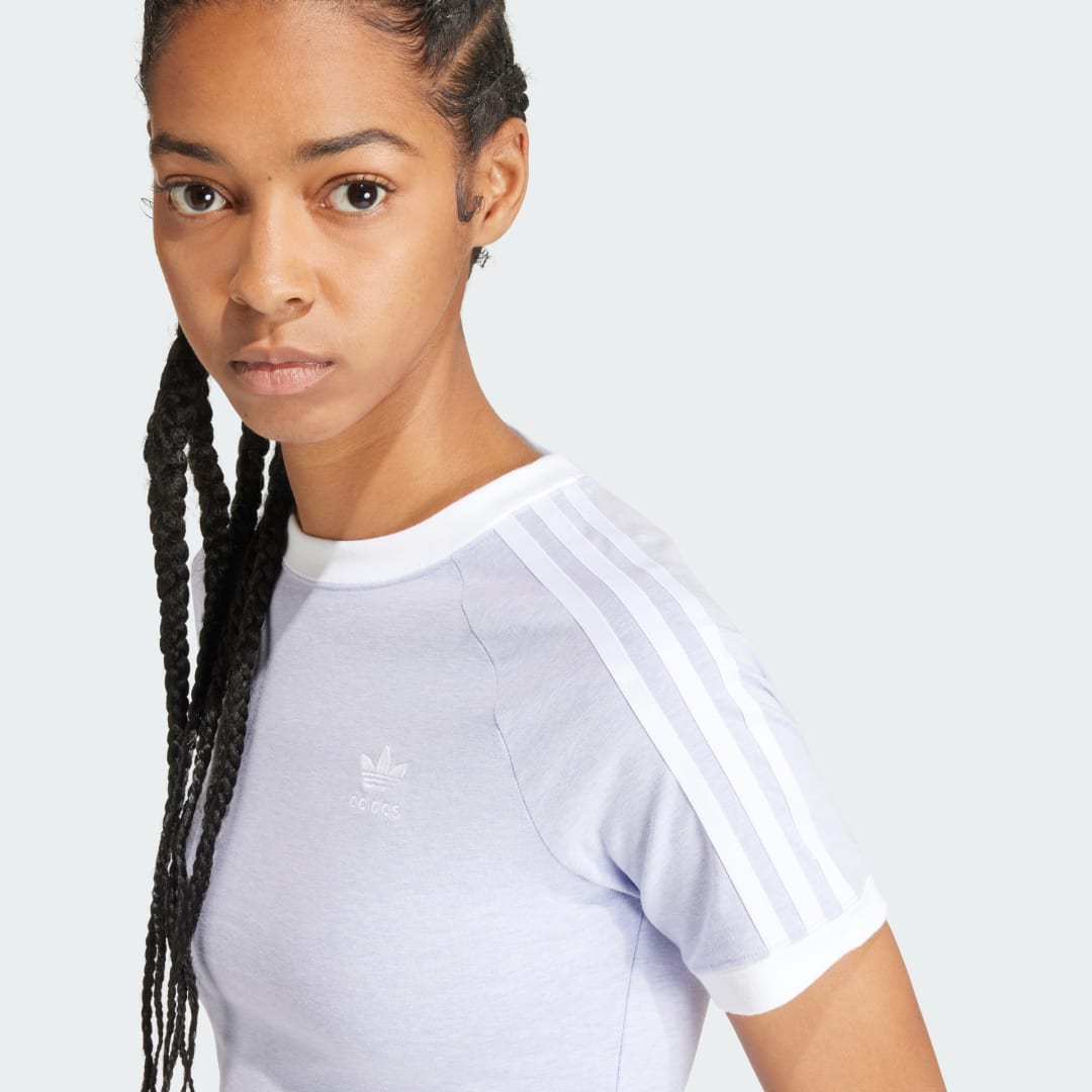Adidas Originals 3-Stripes Slim Raglan T-shirt
