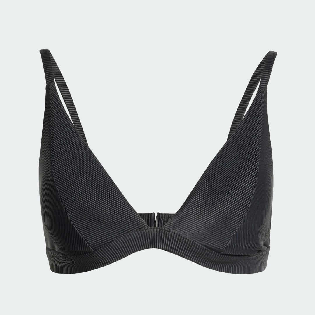 Haut de bikini triangle matelassé côtelé Iconisea - vue 4