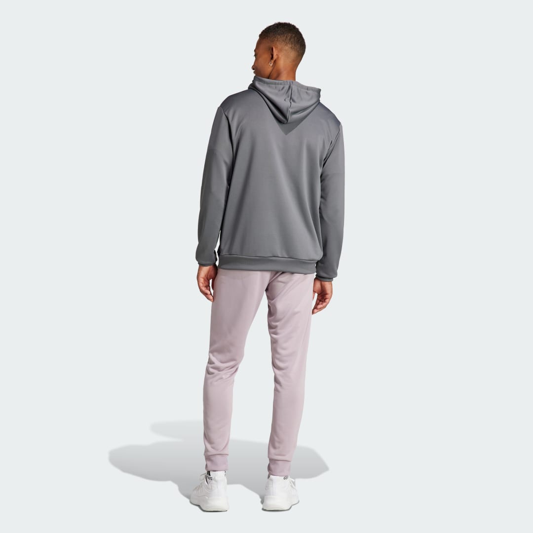 

adidas Conjunto Sportswear Buzo con Capucha Felpa Francesa Hombre, Gris