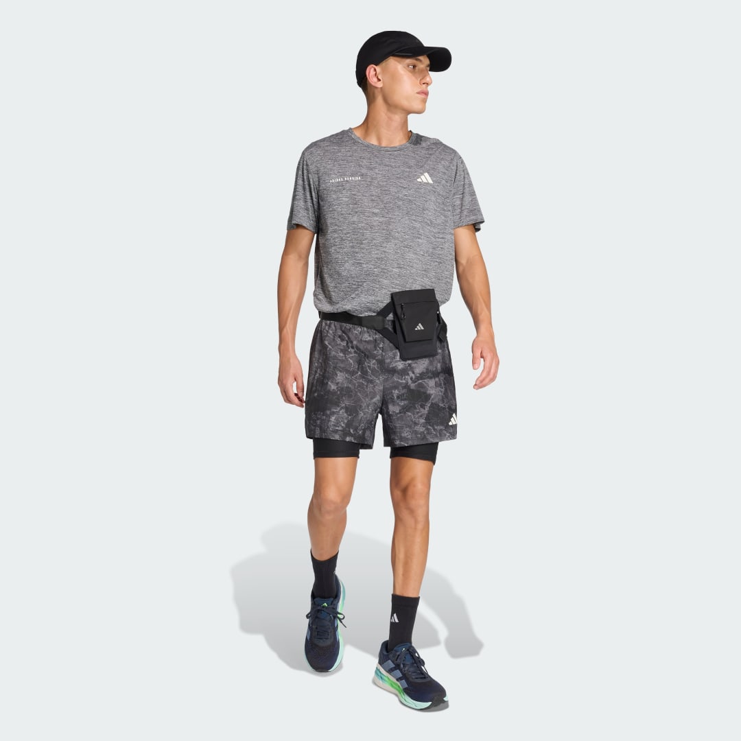 Adidas Own The Run Spray Dye 2-In-1 Short