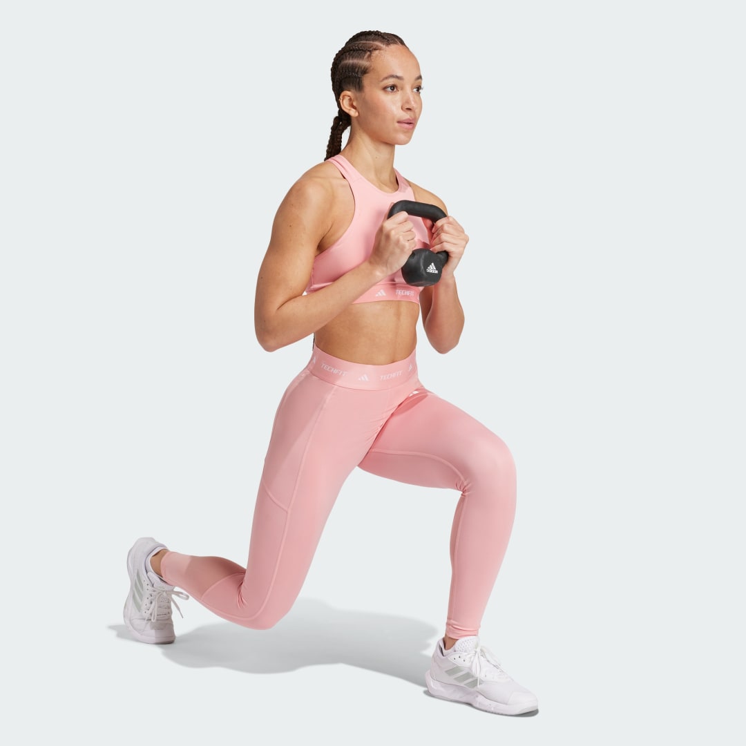 Adidas TECHFIT Medium-Support High-Neck Beha