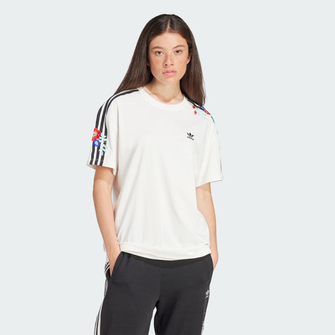 Adidas Floral Loose T-shirt