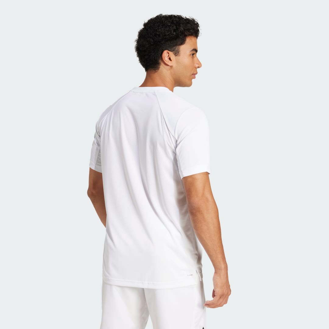 T shirt Club Tennis Climacool - vue 2