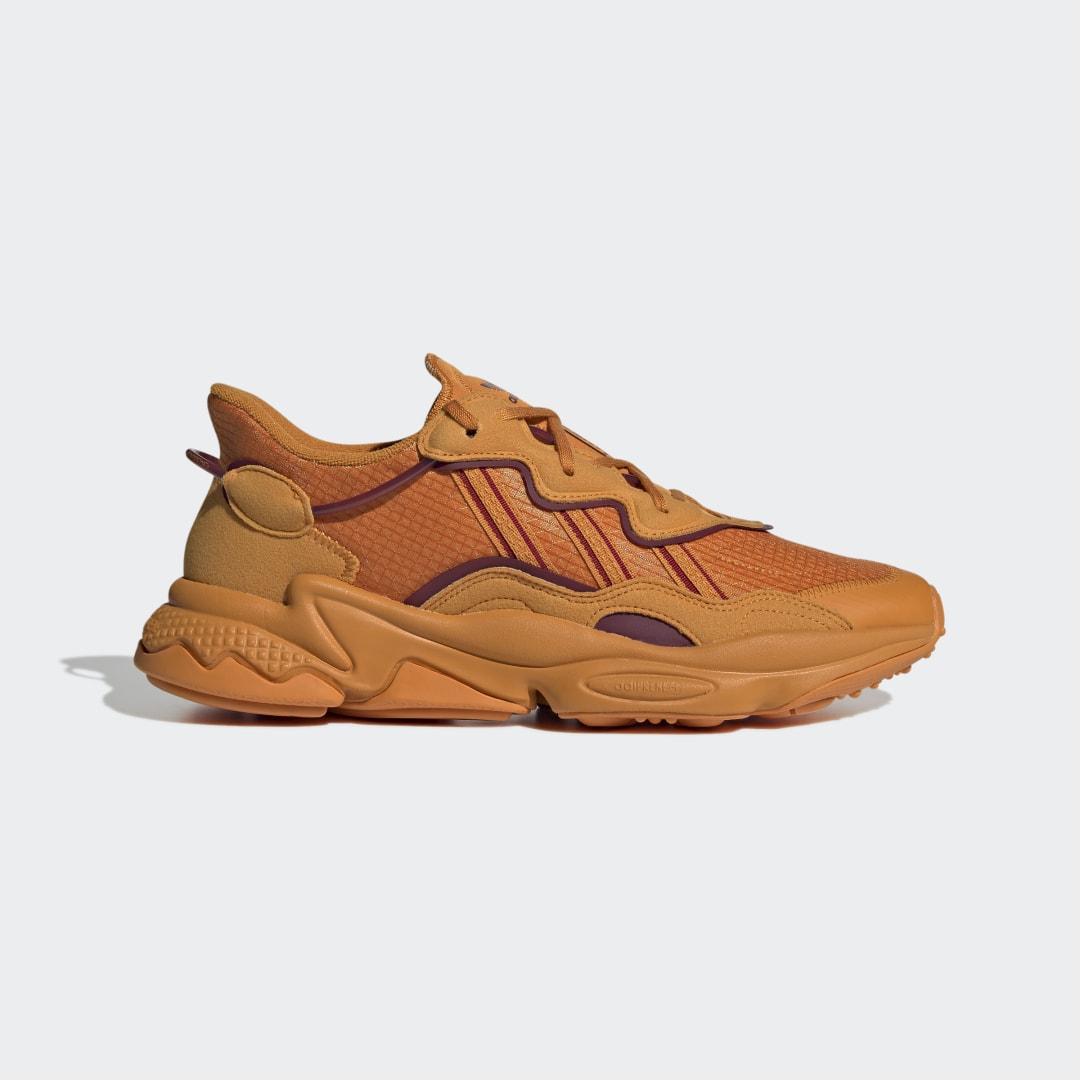 Adidas Ozweego damessneaker oranje en rood