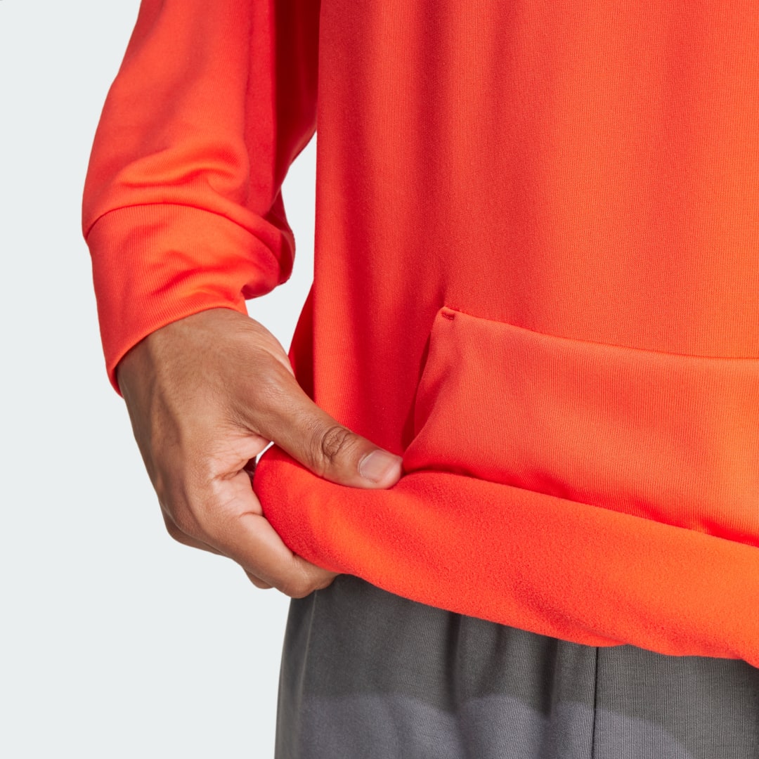 Adidas Game and Go Training Small Logo 3-Stripes Hoodie
