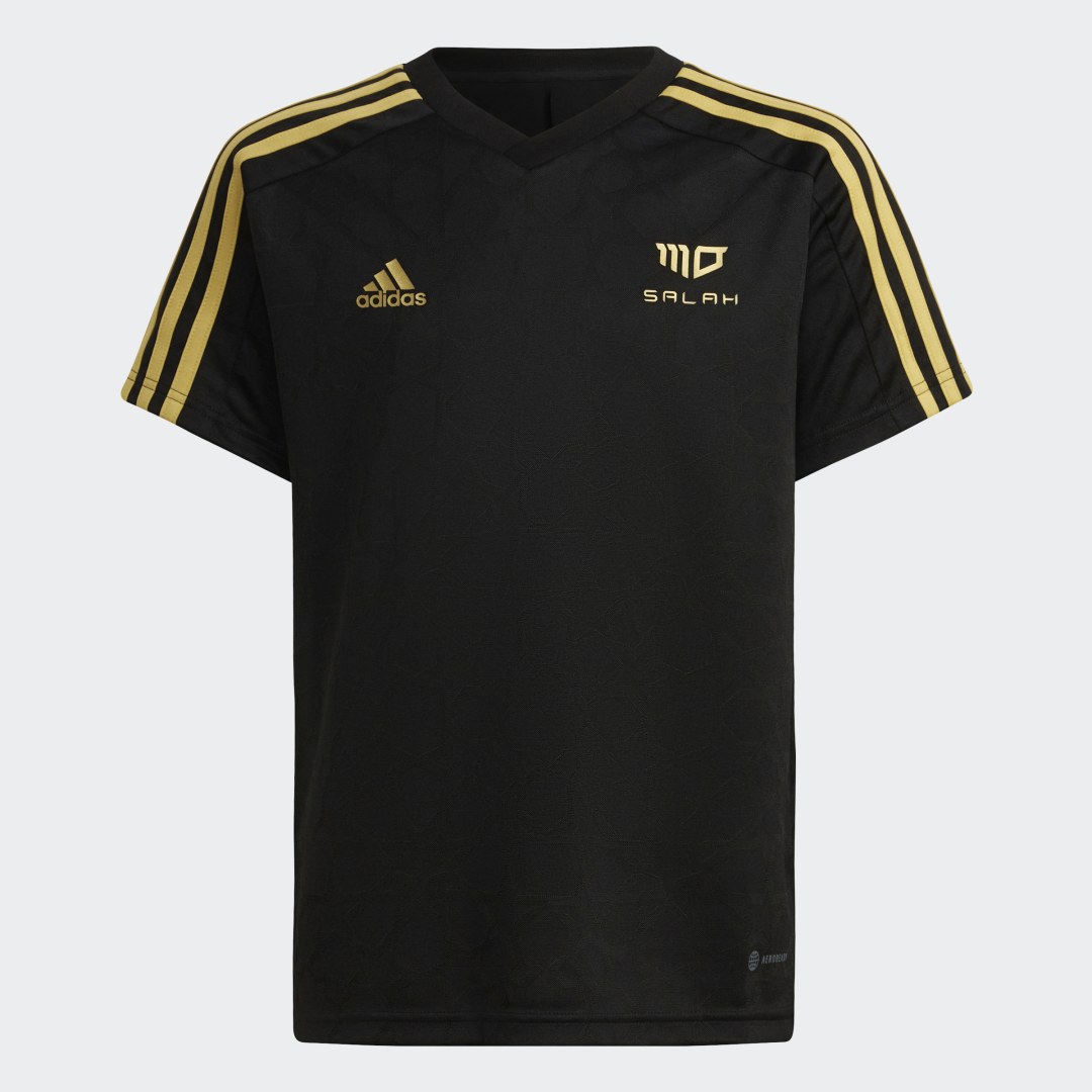 Mo Salah 3-Stripes Voetbalshirt Mo Salah 3-Stripes Voetbalshirt