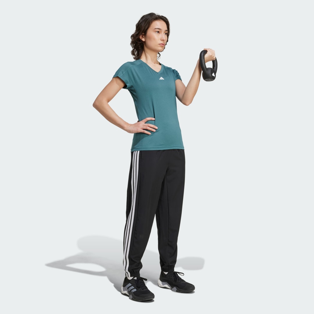 Adidas AEROREADY Train Essentials Minimal Branding V-hals T-shirt