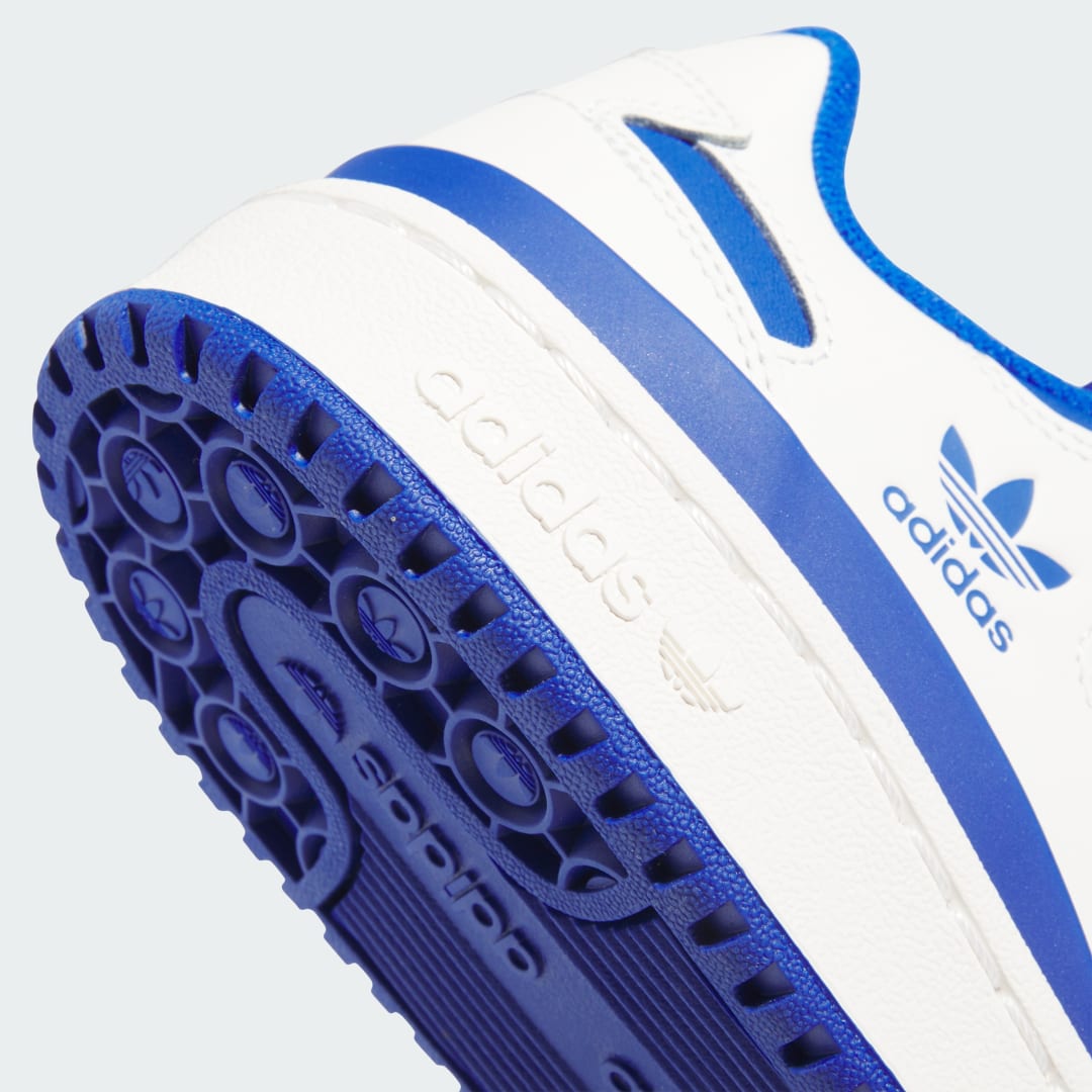 

adidas Tenis Forum Low CL Mujer, Blanco/royal azul/blanco