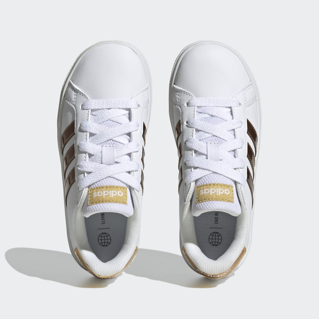 Adidas Grand Court sneaker Cloud White / Cloud White / Matte Gold