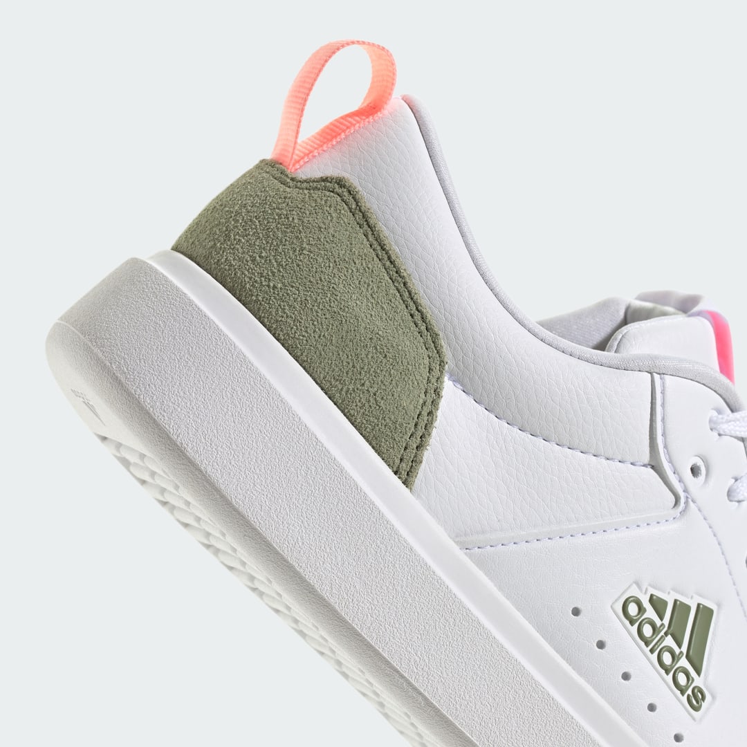 

adidas Tenis Park Street Mujer, Blanco/blanco/rosa spark