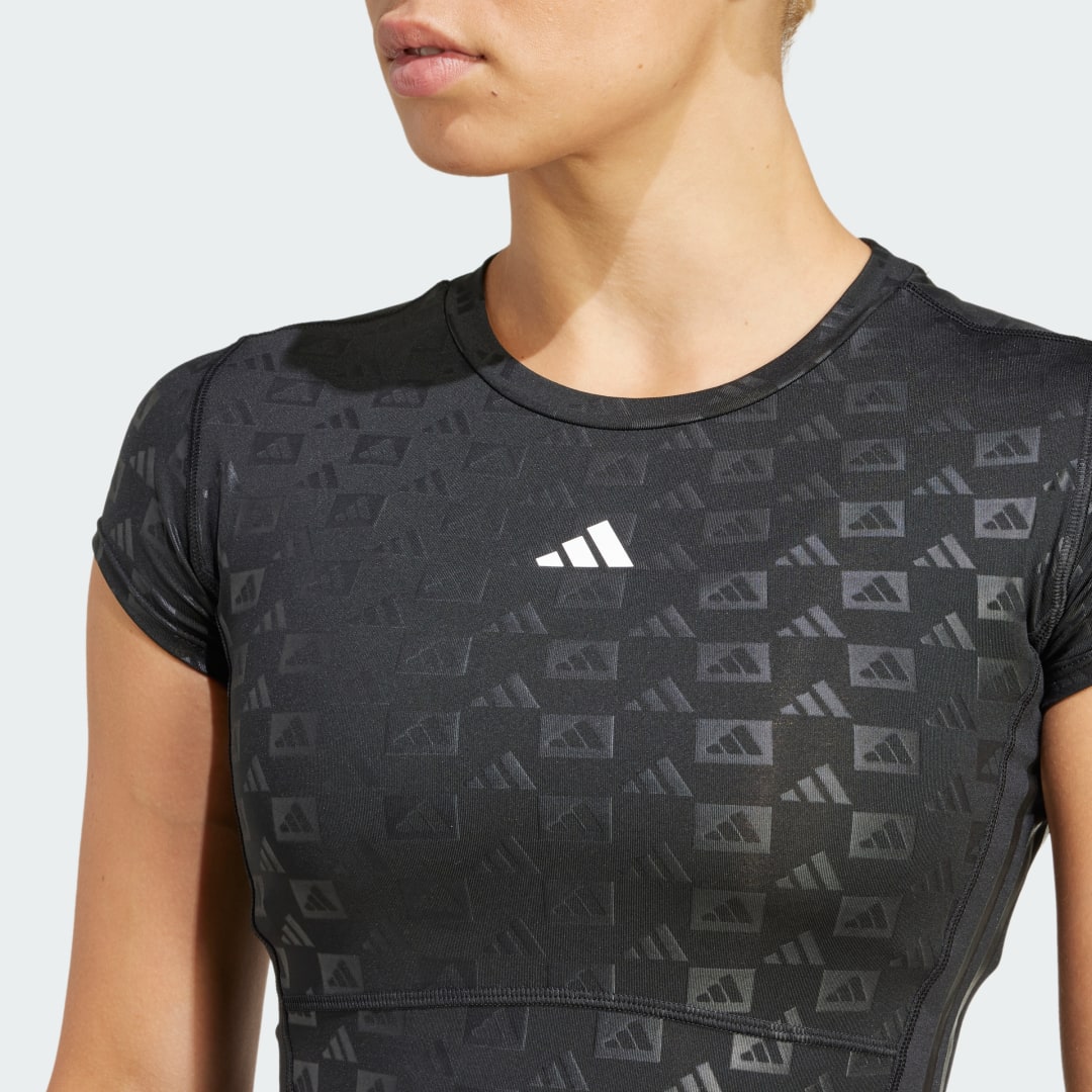 Adidas Hyperglam Training Emboss T-shirt