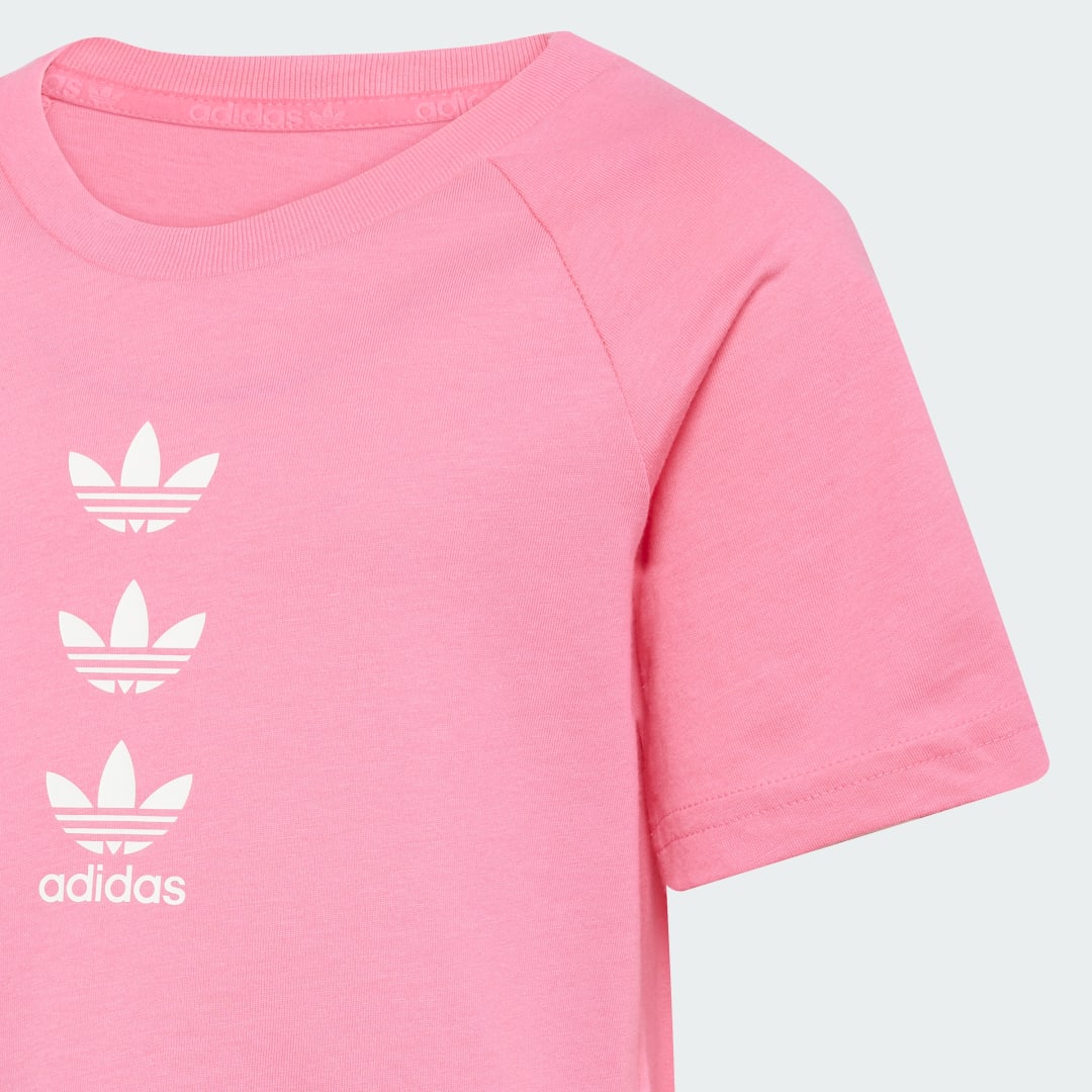 Adidas Tee and Cycle Short Suit Kids