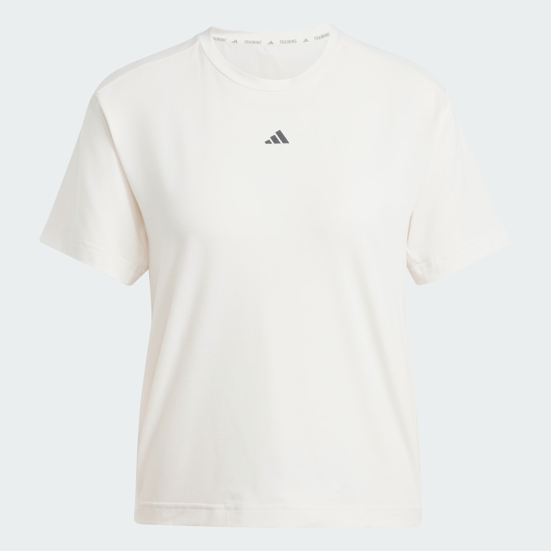 Adidas Power Back-Cutout 3-Stripes T-shirt