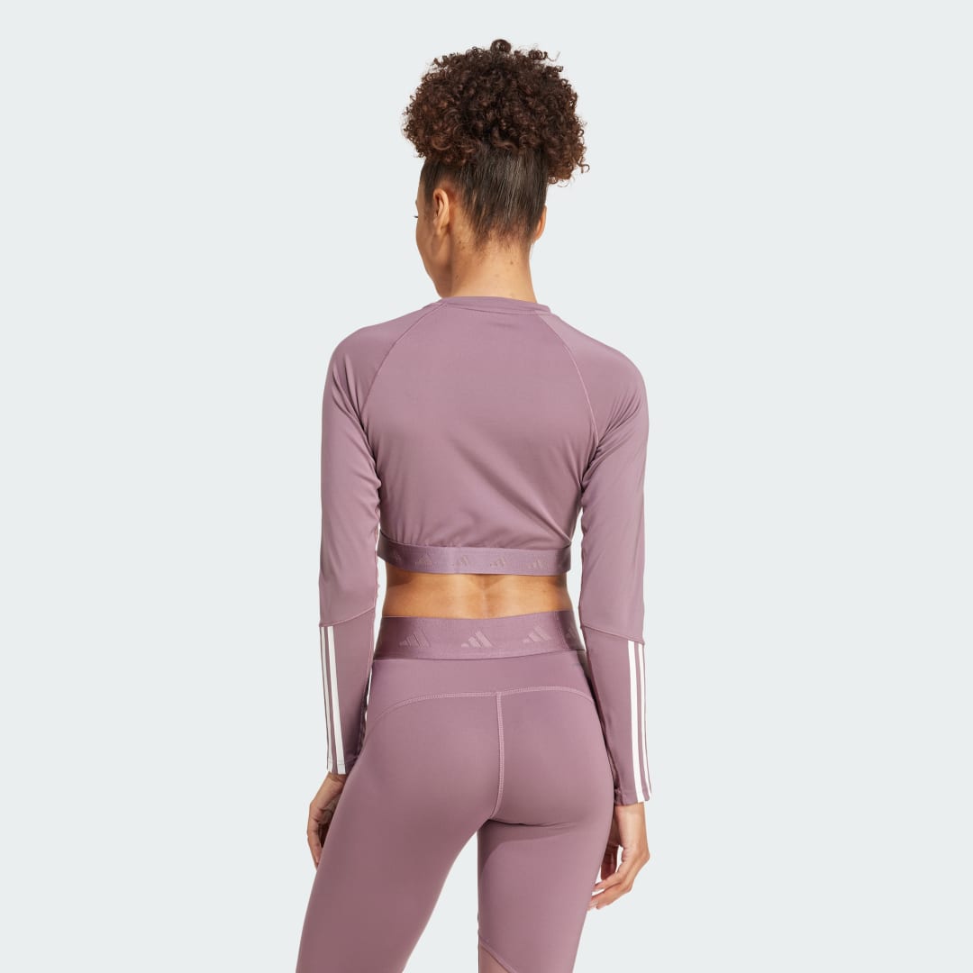 Adidas Hyperglam Training Crop Longsleeve