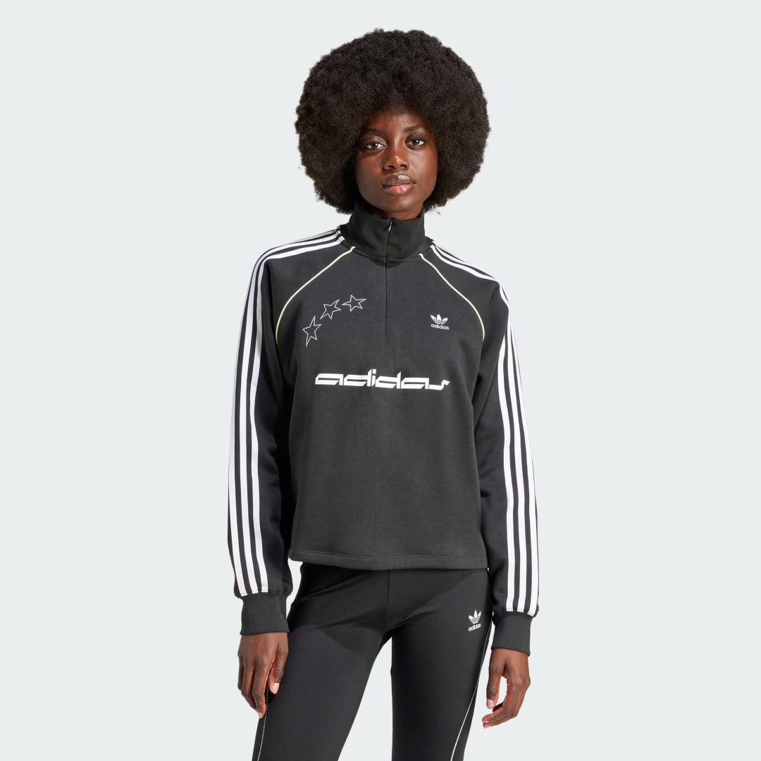 Adidas Originals Sweatshirt met opstaande kraag