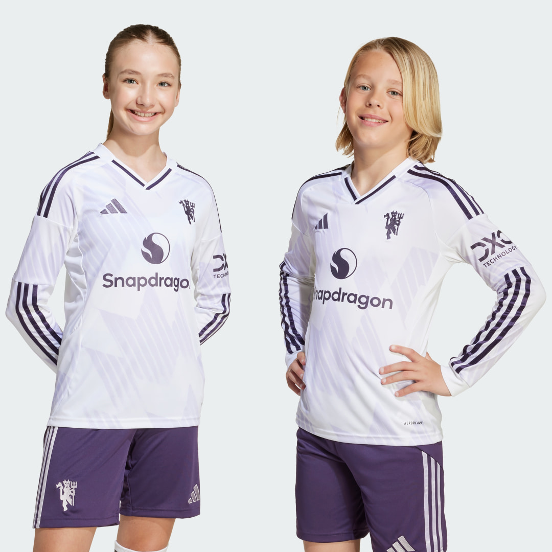 Adidas chester United 25 26 Long Sleeve Uitshirt Kids