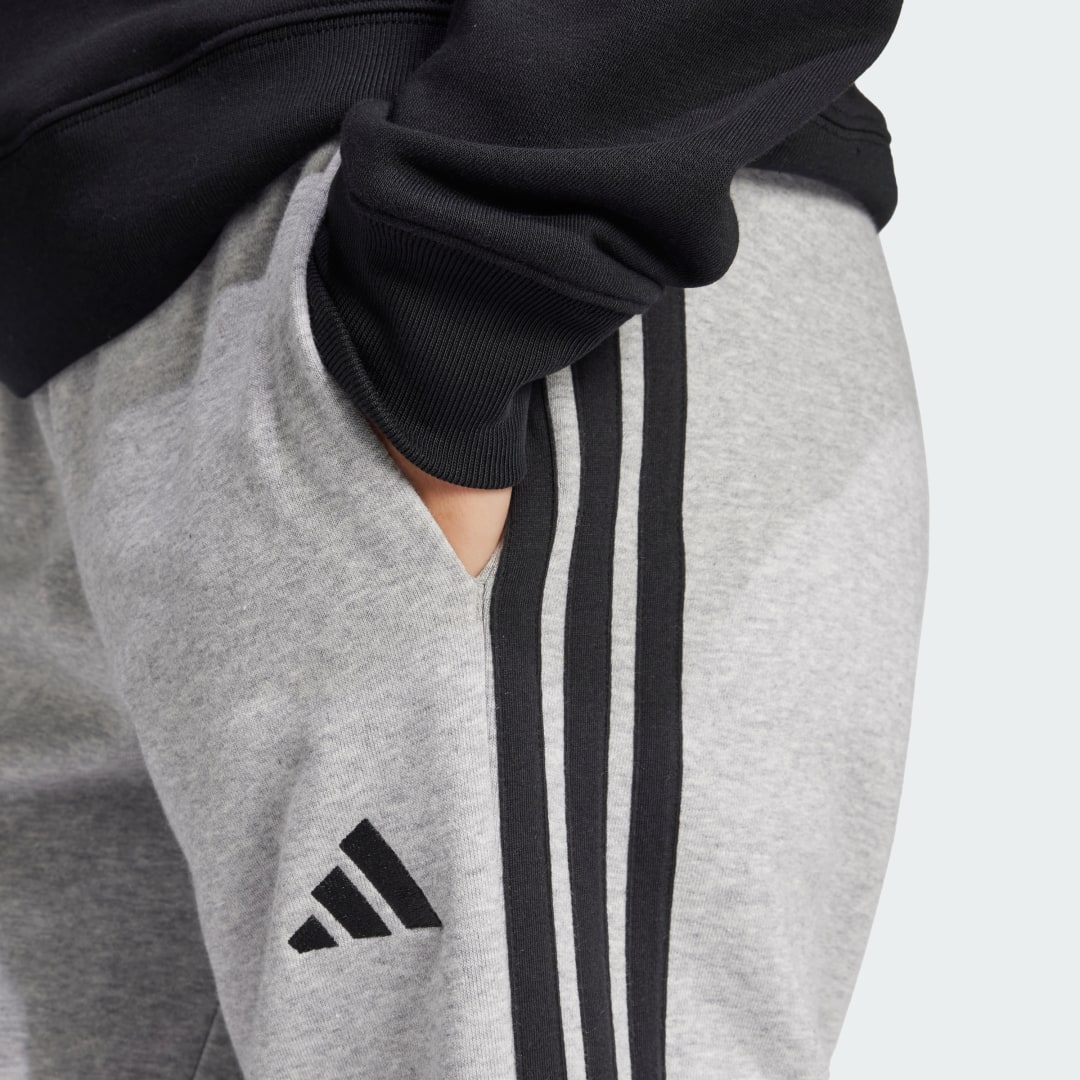 Adidas Essentials 3-Stripes French Terry Cuffed Broek