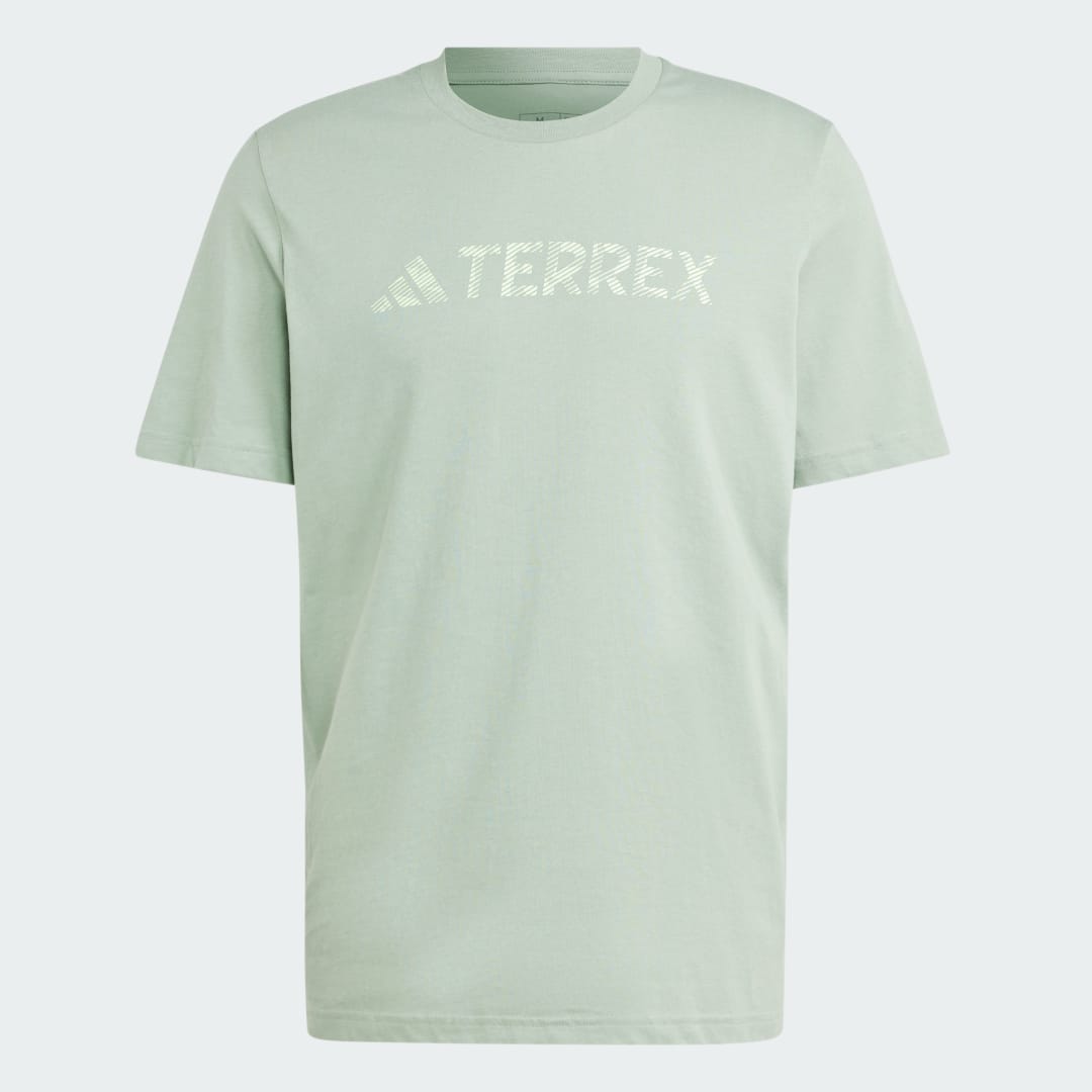 

adidas Camiseta Terrex Classic Logo Hombre, Verde