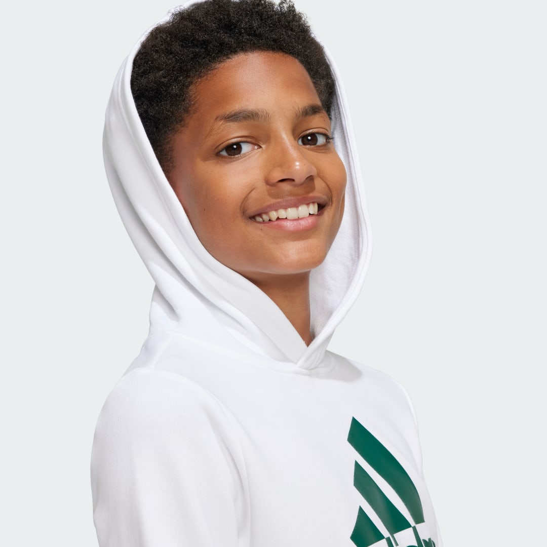 Adidas Big Logo Essentials Katoenen Hoodie