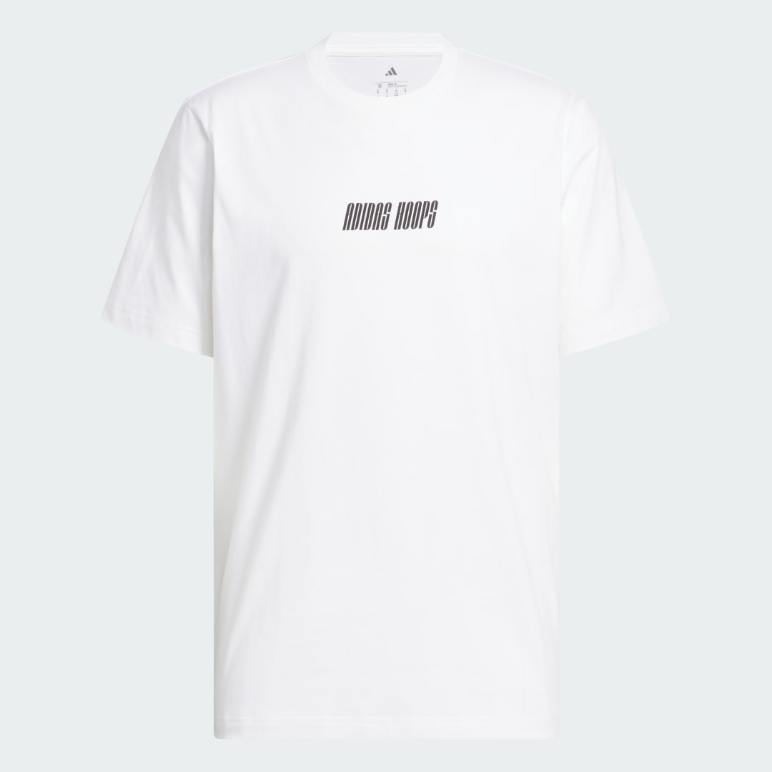 T shirt graphique adidas Hoops - vue 4
