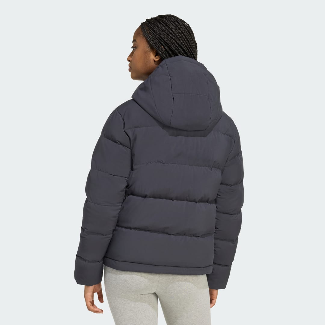 Adidas Helionic CLIMAWARM Donsjack met Capuchon