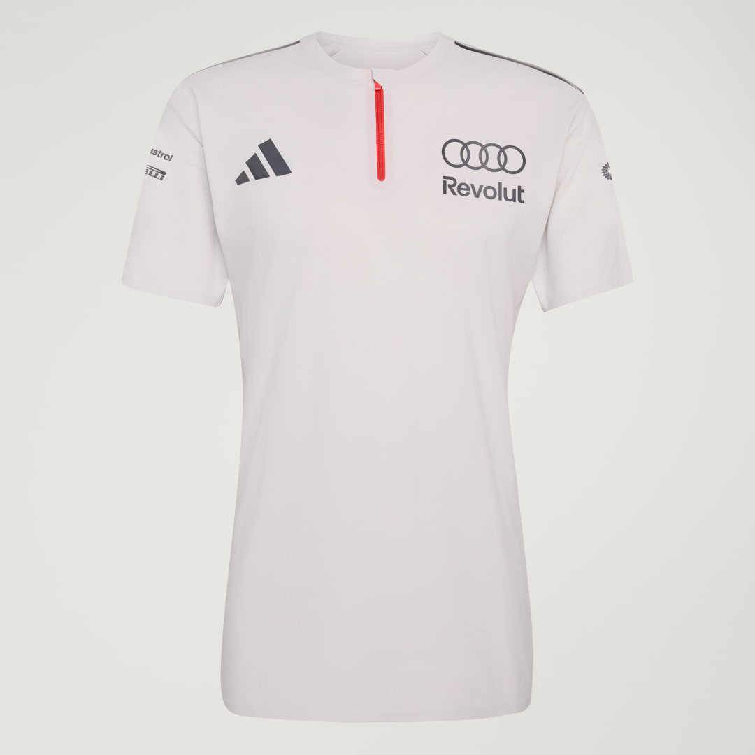 POLO MANCHES COURTES INGÉNIEURS ET ÉQUIPE MARKETING AUDI REVOLUT F1 TEAM - vue 8