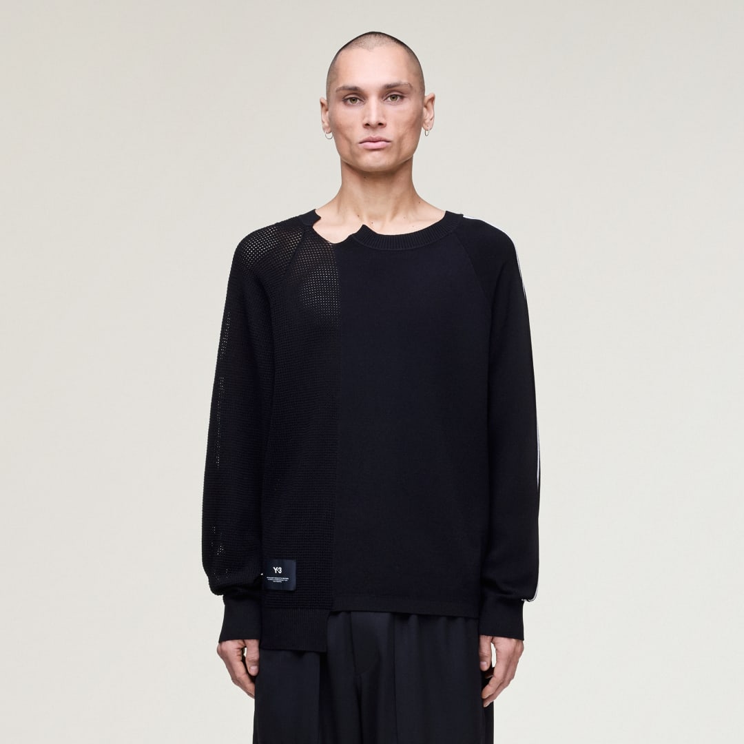 PULL EN MAILLE LOGO Y 3