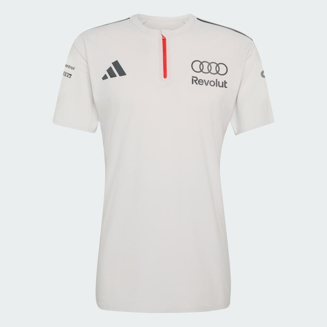 POLO MANCHES COURTES INGÉNIEURS ET ÉQUIPE MARKETING AUDI REVOLUT F1 TEAM - vue 4