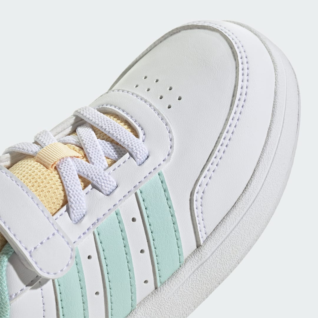 

adidas Tenis Breaknet 2.0 Kids Niño, Blanco/semi flash aqua/naranja tint