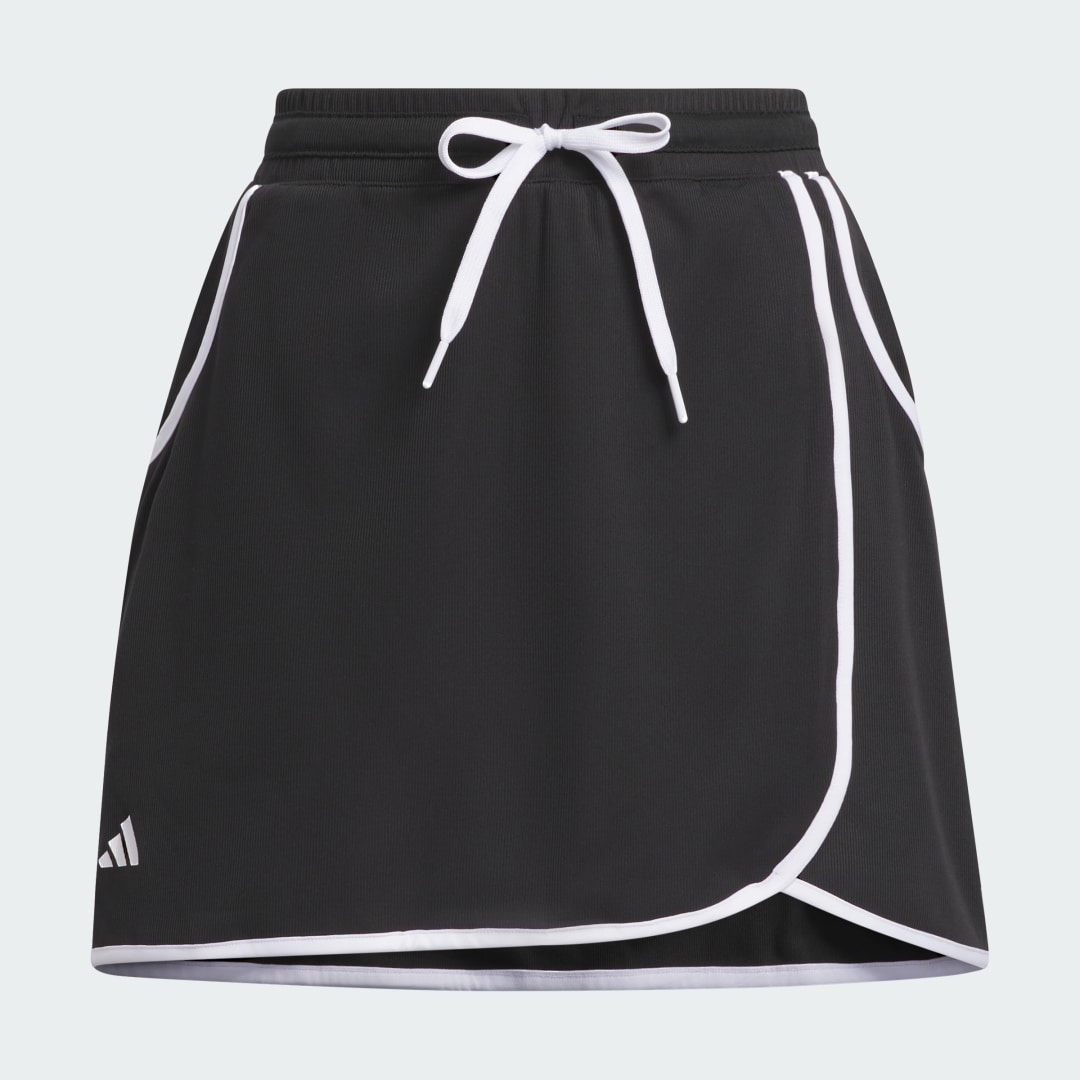 

adidas Falda con Shorts Ultimate365 Rib Mujer, Negro