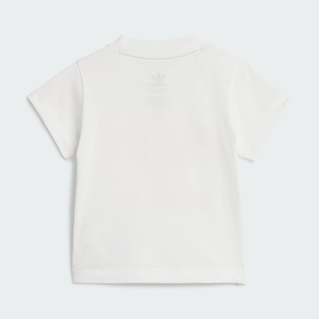 

adidas Conjunto Trifolio Shorts Tee (Unisex) Niño, Bold oro