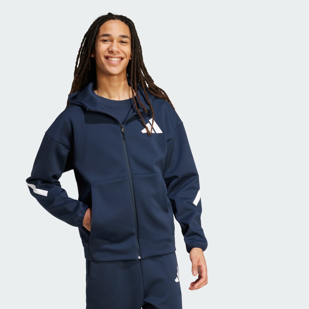 Adidas New Z.N.E. Trainingsjack met Capuchon