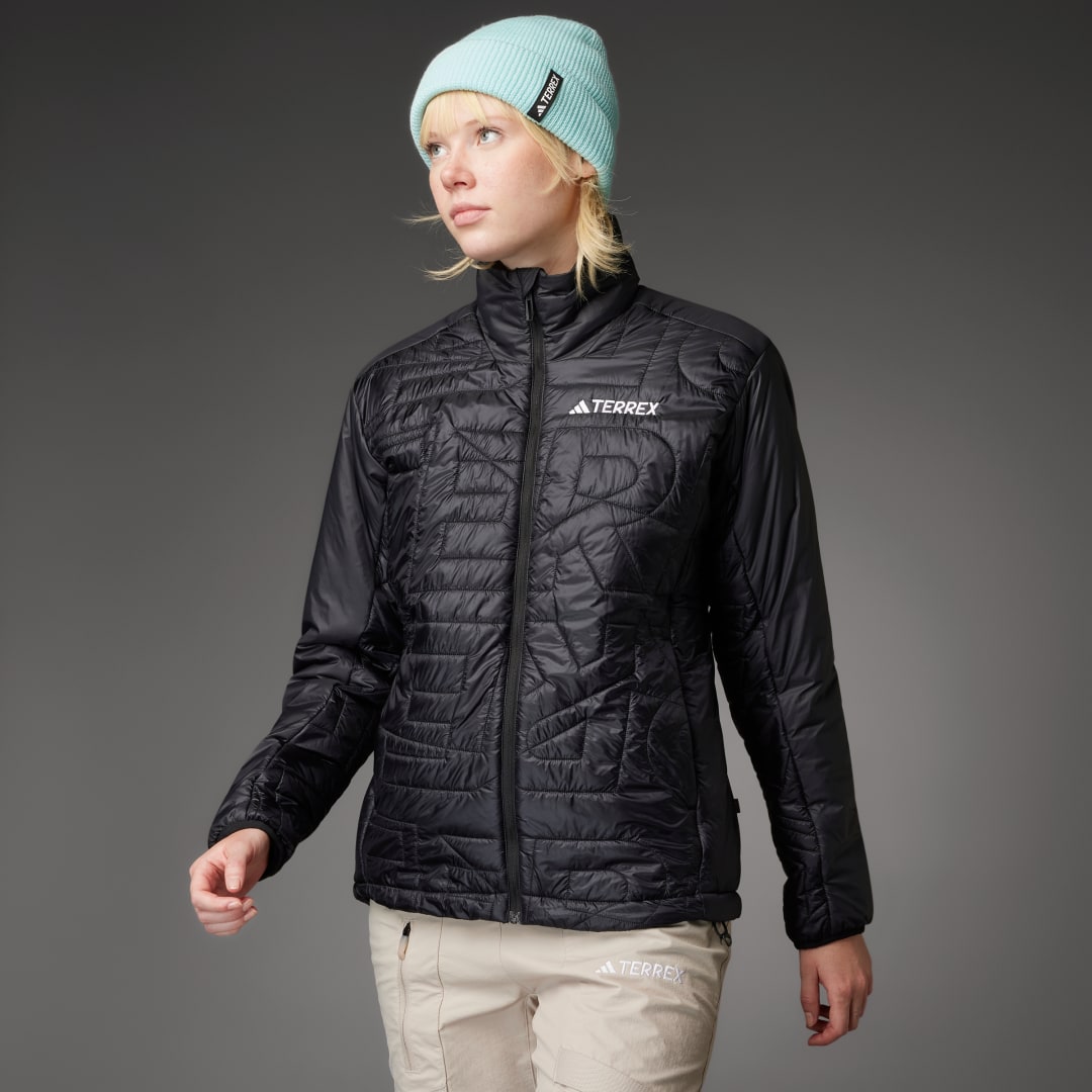 Image of adidas TERREX XPERIOR VARILITE PRIMALOFT JACKET Black XS - Women Hiking Jackets