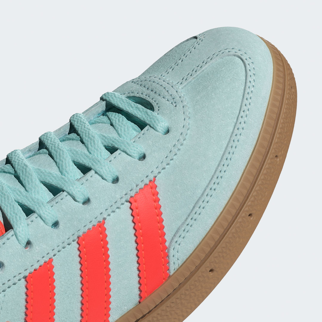 

adidas Tenis Handball Spezial Mujer, Semi flash aqua/impact naranja/gum