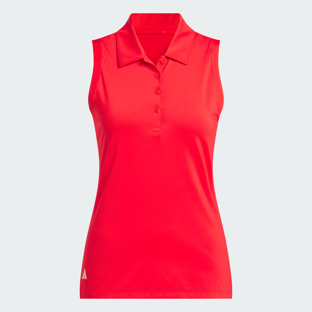 Adidas Ultimate365 Solid Mouwloos Poloshirt