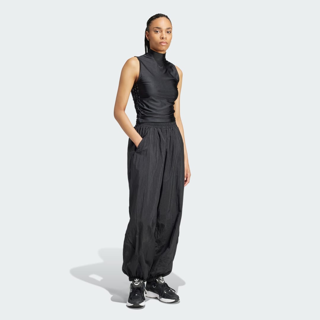 Adidas Ruched 3-Stripes Croptop