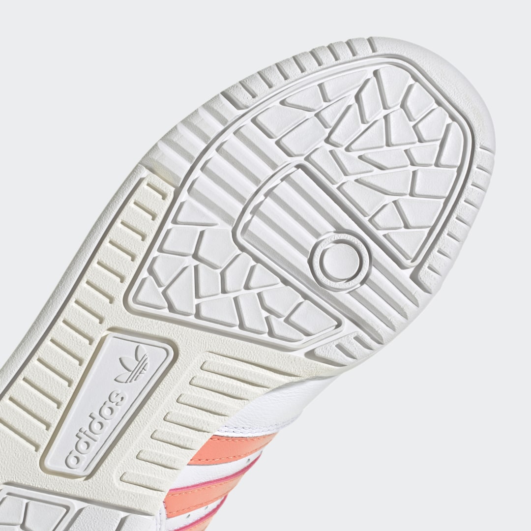 

adidas Tenis Rivalry Low Mujer, Blanco/coral fusion/oro gris