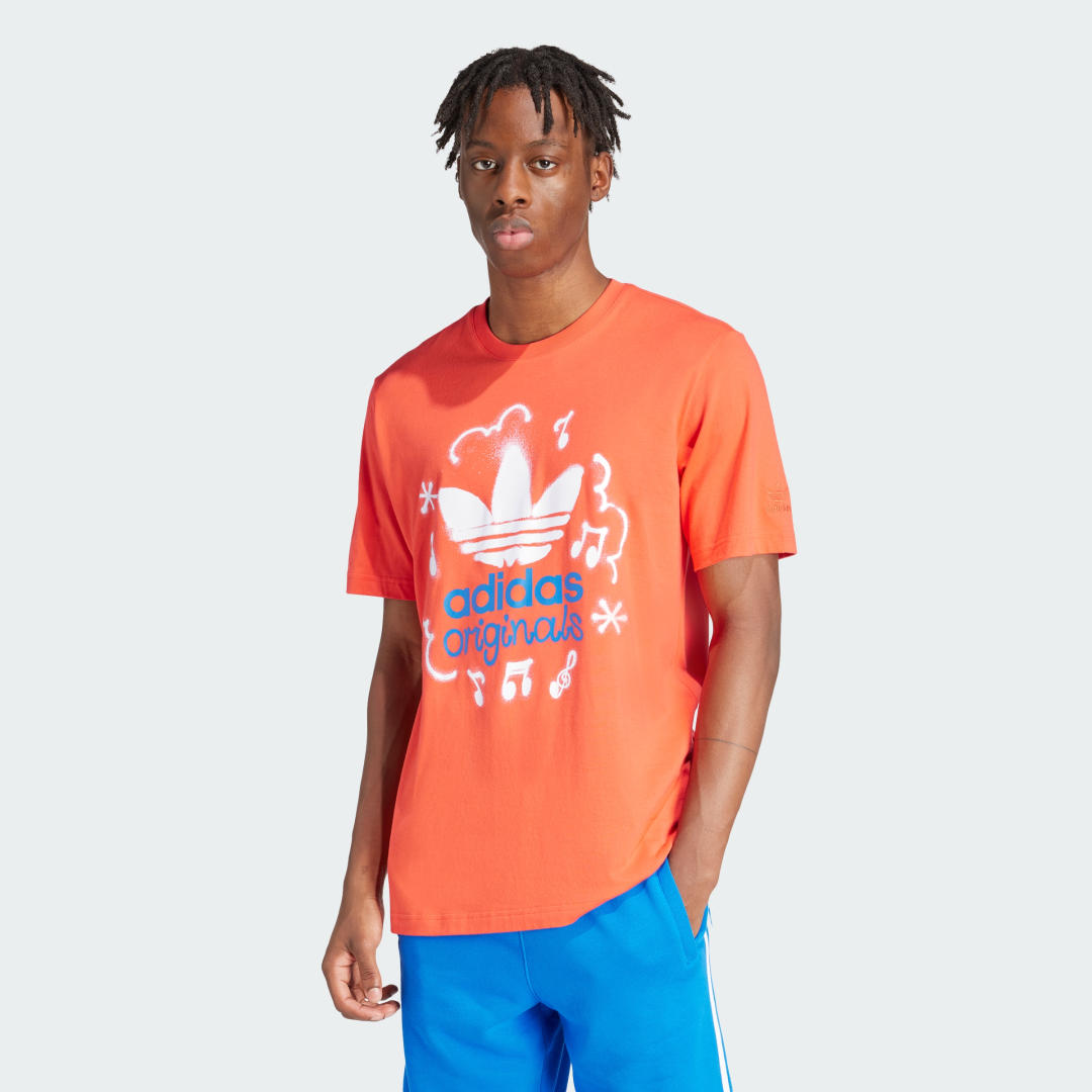 

adidas Playera Training Supply Manga Corta Hombre, Bright rojo