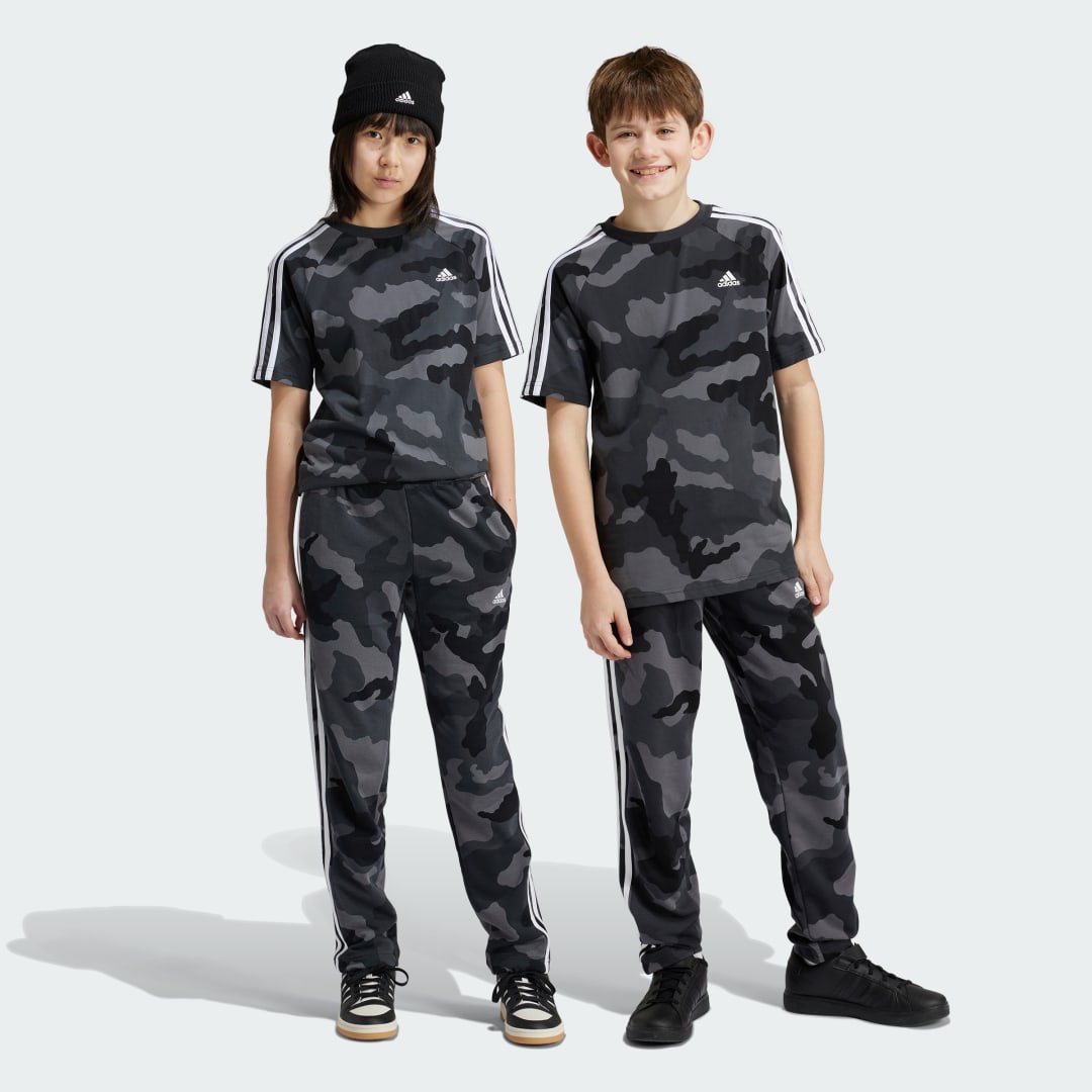 Adidas Essentials Allover Print Joggers Kids