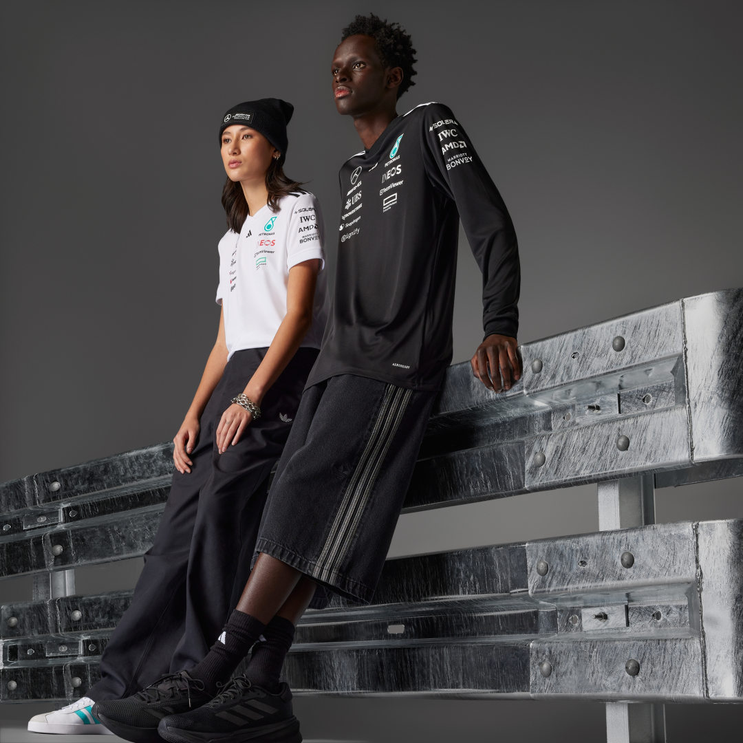 Adidas MERCEDES AMG PETRONAS FORMULA ONE TEAM DRIVER LONGSLEEVE