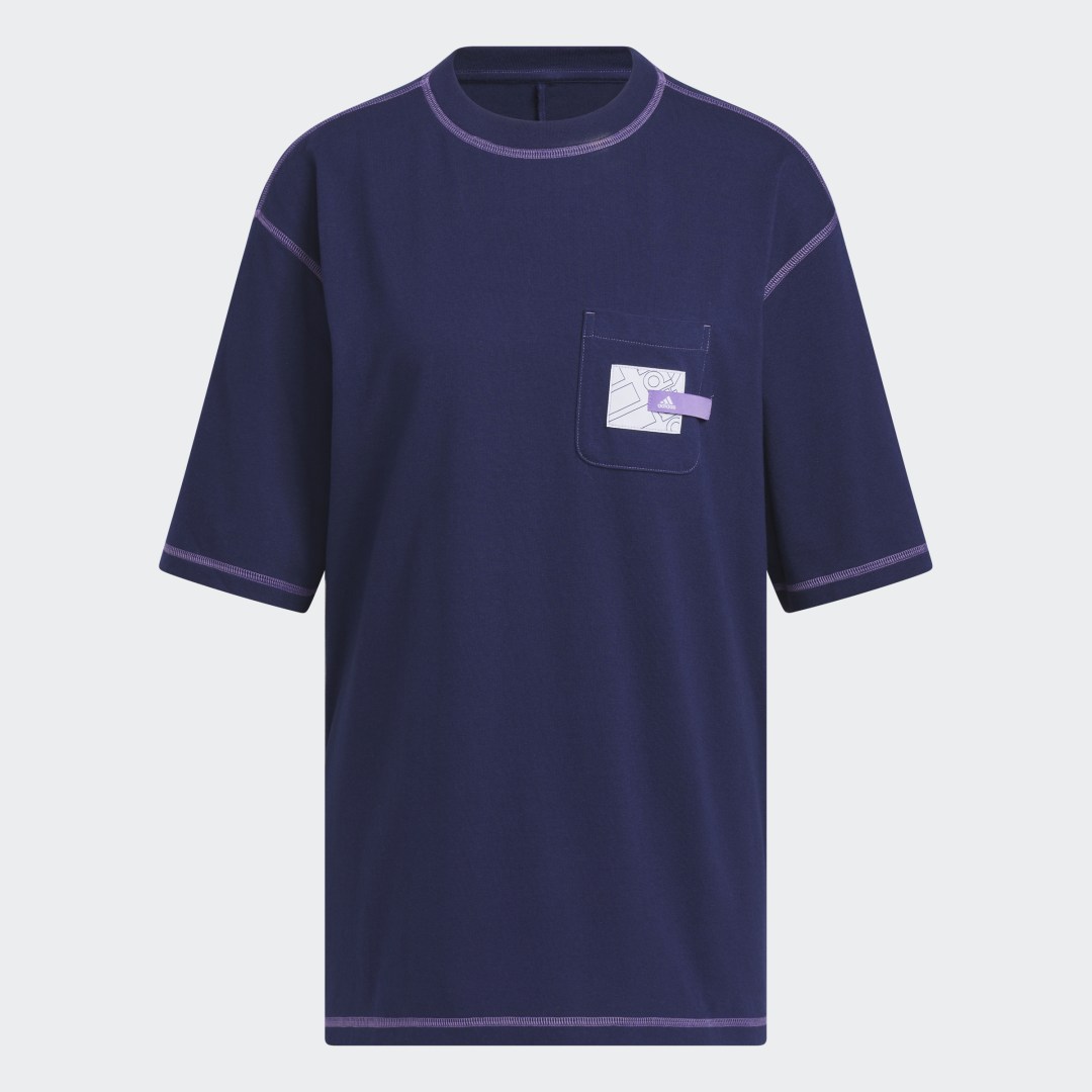 T shirt à poche Sport Statement Boyfriend