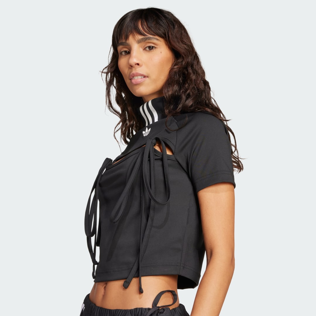 Adidas Linten Cut Out Croptop