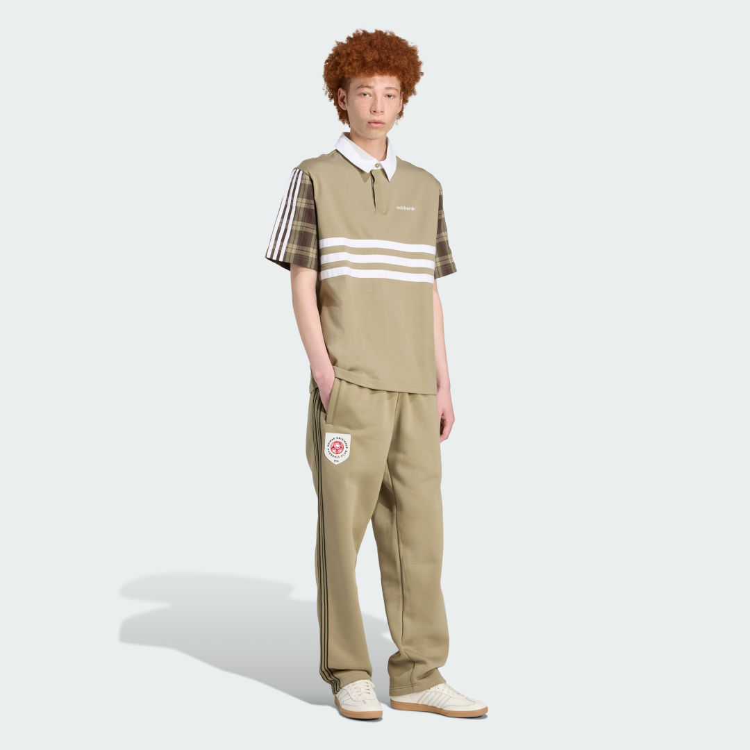 Adidas Tartan Regular Rugby Polo