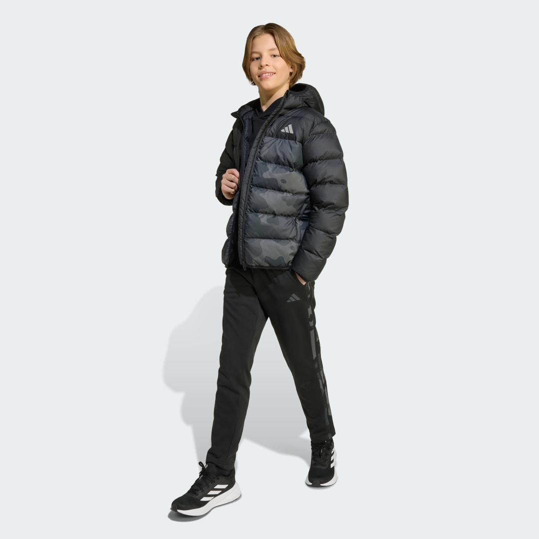 Adidas Synthetisch Donsjack met Print voor Kinderen