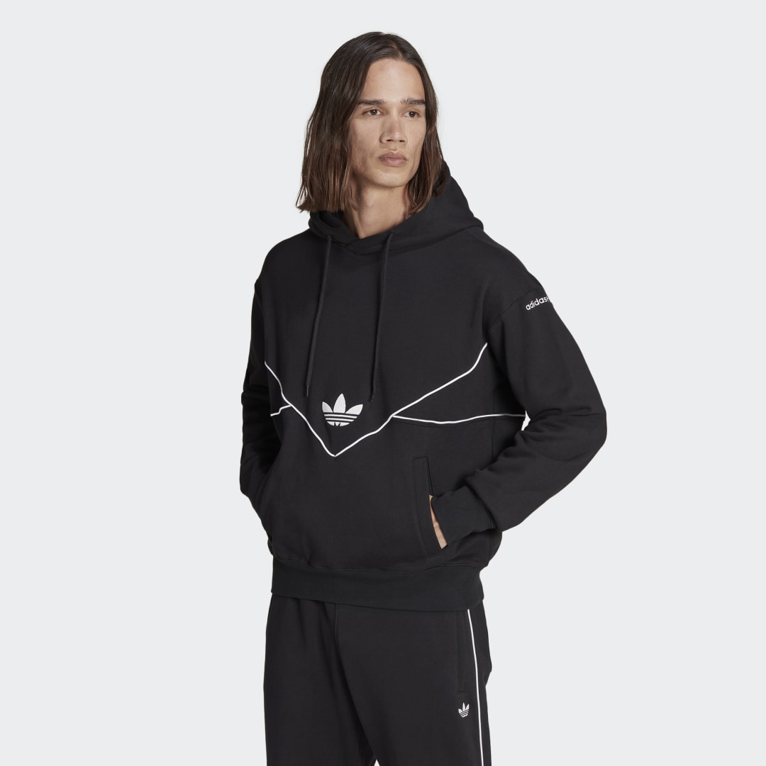 

adidas C Hoodie FT C Hoodie FT Hombre  - Hombre Originals, Negro