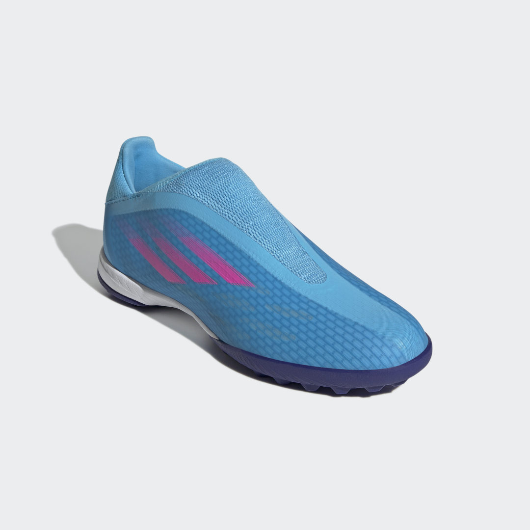 фото Футбольные бутсы x speedflow.3 laceless tf adidas performance