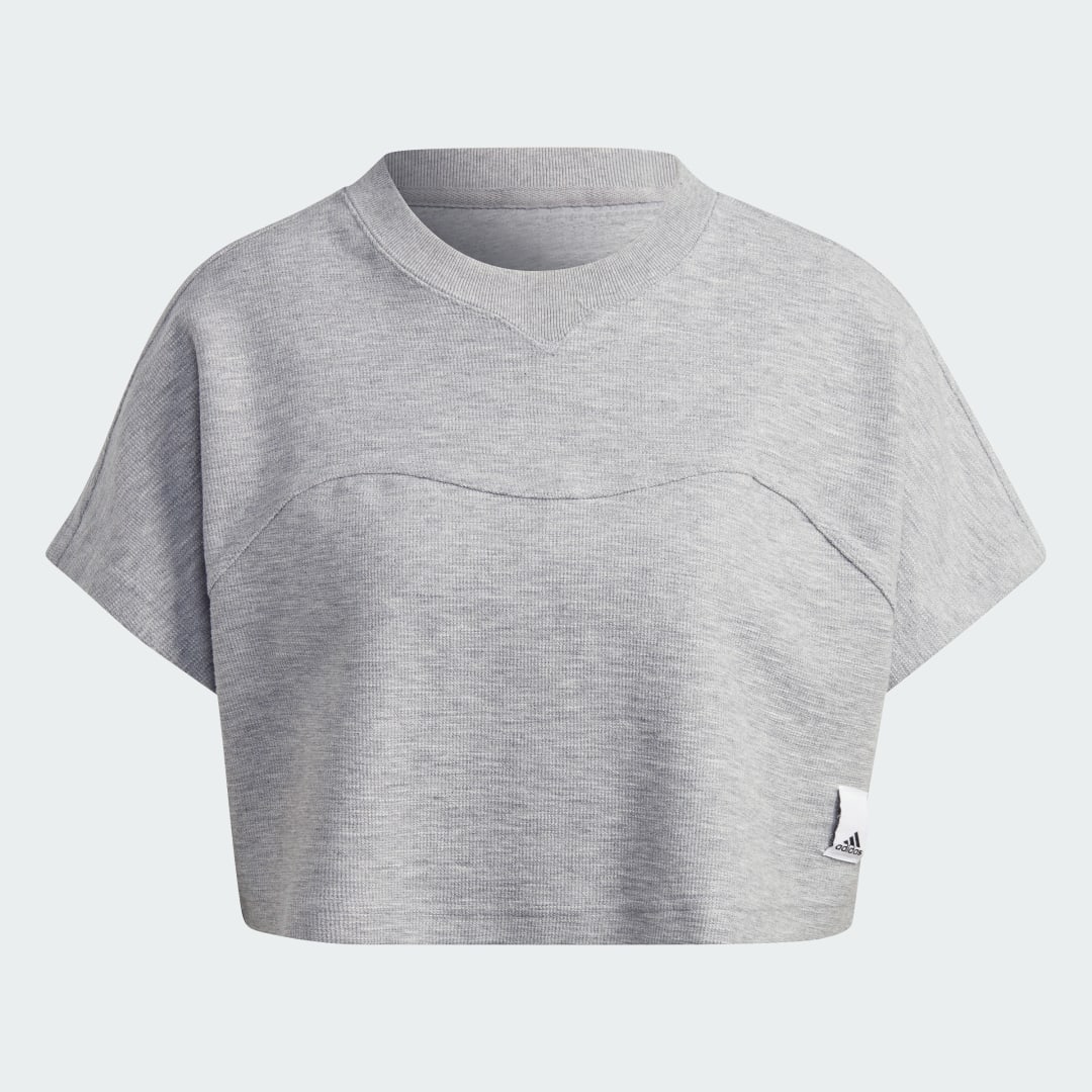 Adidas Lounge Terry Loop Croptop