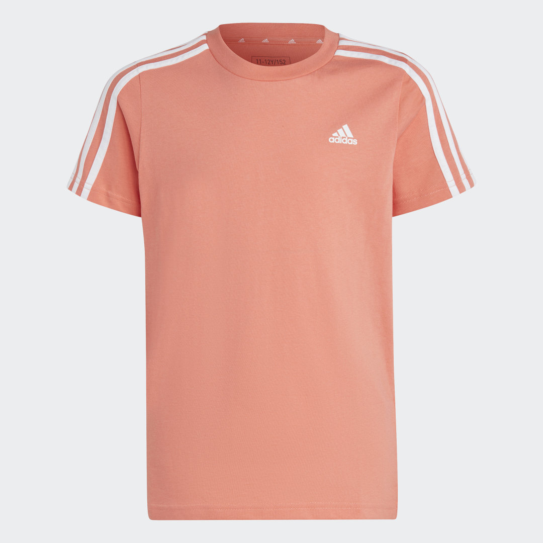 Adidas Essentials 3-Stripes Katoenen T-shirt